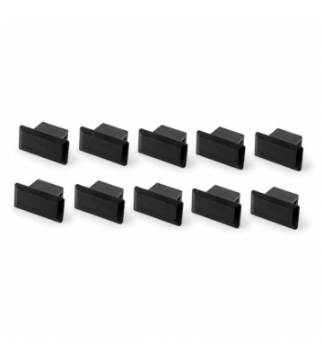 tampa de cobertura para painel de patch E2000/SC simplex /LC duplex - 10 unidades