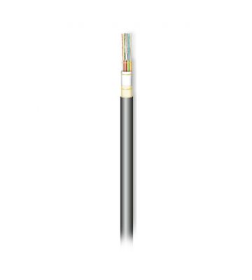 Cabo de fibra ótica OM4 personalizado para uso interior/exterior com 12 fibras.