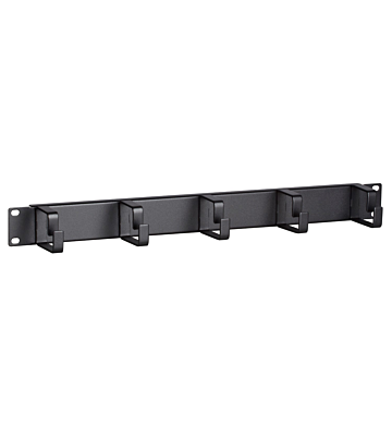 Suporte de cabo de metal de 19 polegadas 1U