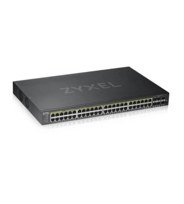Switch PoE+ inteligente e gerenciável Zyxel GS1920 de 48 portas