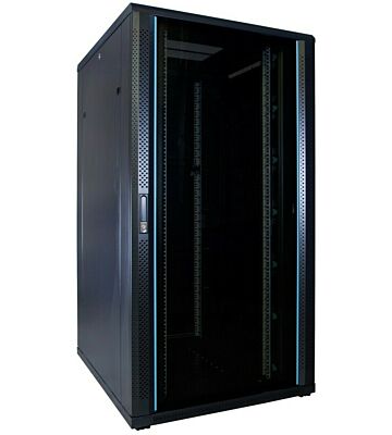Armário para servidor 32U com porta de vidro 800x1000x1600mm (LxPxA)