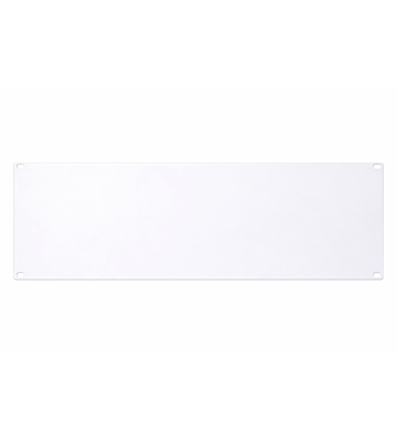 Painel de cobertura de 19 polegadas - 4U branco
