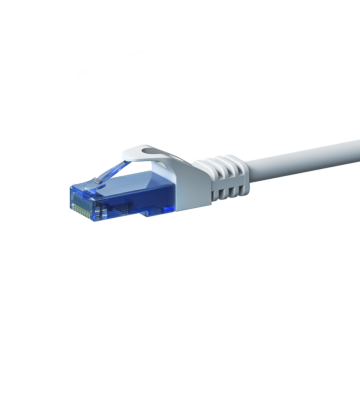 Cabo de rede UTP CAT6a de 30 m branco - 100% cobre