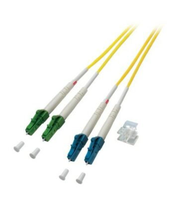 Cabo de fibra ótica duplex OS2 LC/APC-LC 10m