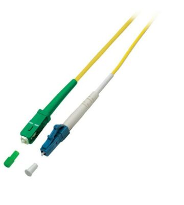 Cabo de fibra ótica simplex OS2 SC/APC-LC 7m
