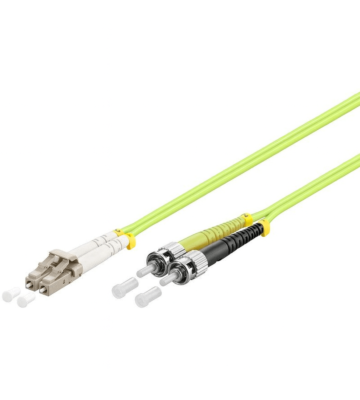Cabo de fibra ótica LC-ST OM5 (otimizado para laser) 20m