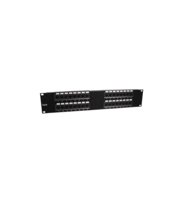 Painel de ligação UTP 2U de 19 polegadas com 32 conectores RJ45 Cat 5e