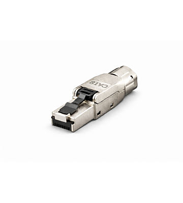 Conector DANICOM S/FTP CAT8 RJ45 sem ferramentas - para núcleo sólido
