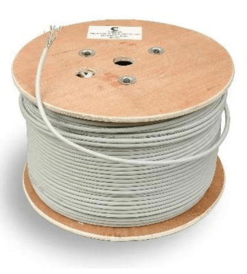 Cabo de rede rígido Belden 1885ENH Cat7 STP de 500 m, 100% cobre LSOH