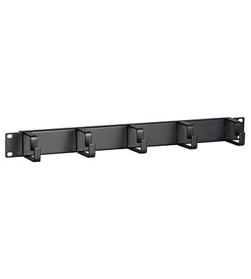 Suporte de cabo de metal de 19 polegadas 1U