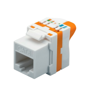 Keystone Cat6 UTP Connector - Torção sem Ferramentas