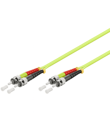 Cabo de fibra ótica ST-ST OM5 (otimizado para laser) 5m