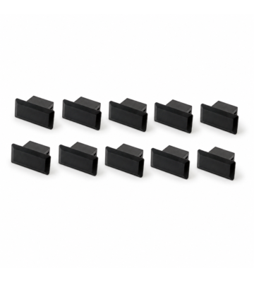 tampa de cobertura para painel de patch E2000/SC simplex /LC duplex - 10 unidades