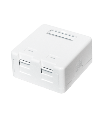 Keystone Media Box de 2 portas