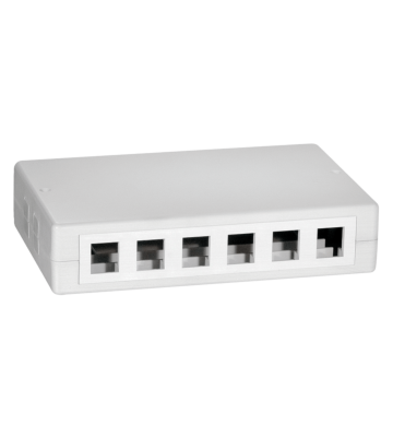 Keystone Media Box de 12 portas