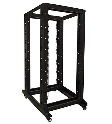 Rack de relés 27U sobre rodas 600x800x1400mm (LxPxA)