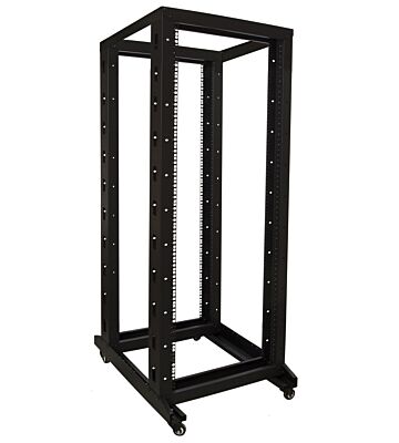 Rack de relés 32U com rodas, 600x800x1600mm (LxPxA)