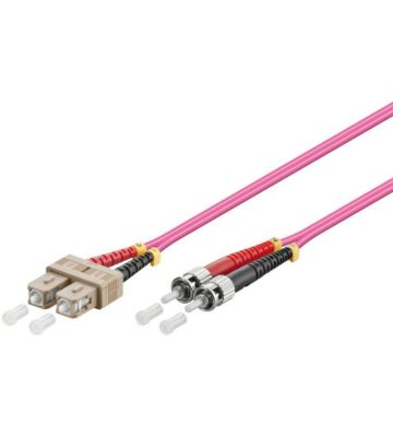 Cabo de fibra ótica SC-ST OM4 20m