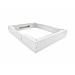 Base para caixas de servidor de 19 polegadas, 800x800x150mm (LxPxA) - Branco
