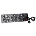 Conjunto de 3 ventiladores para instalação entre montantes - 3U