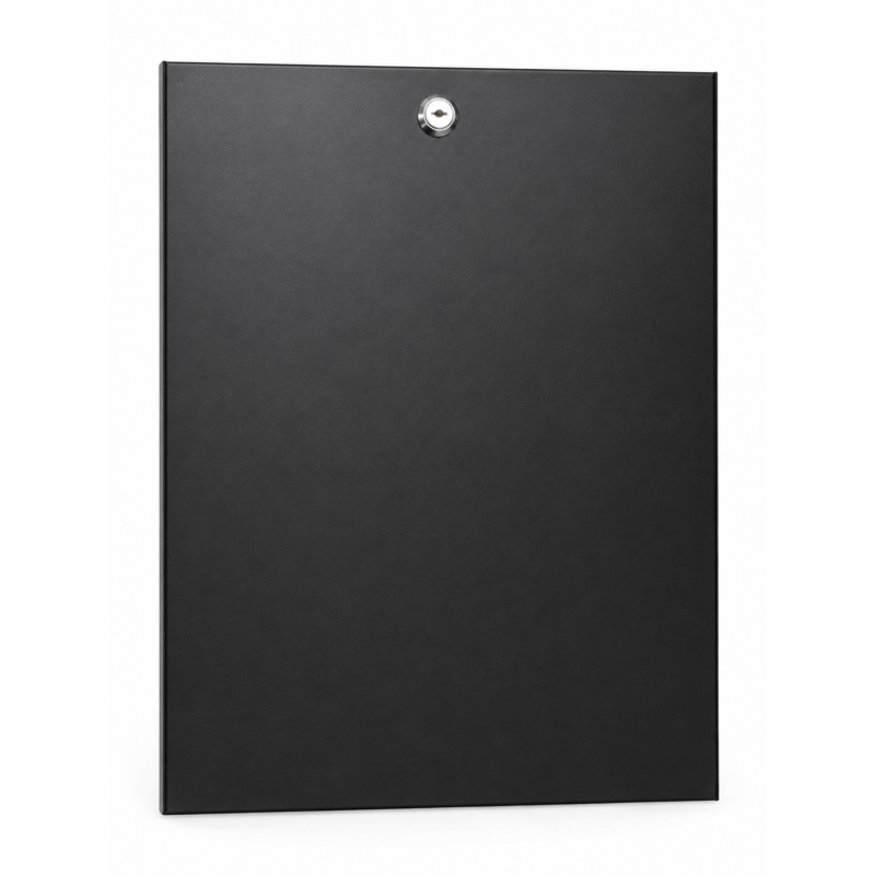 Painel lateral 12U para caixas de servidor de 10" - 450 mm de profundidade com fechadura