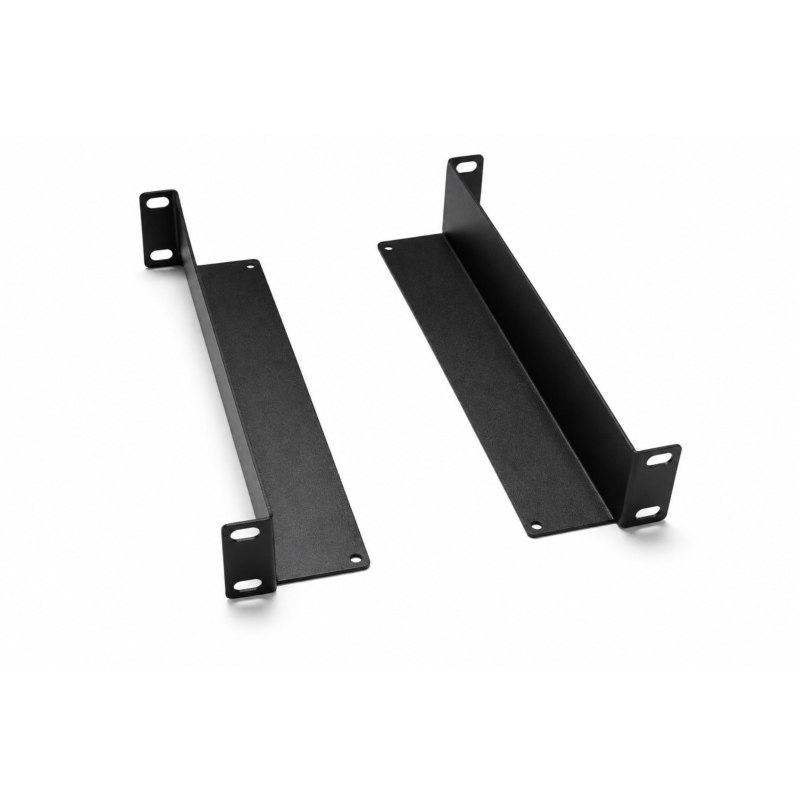 Perfil em L de 10 polegadas para armários de servidor de 10 polegadas com profundidade de 310 mm - conjunto de 2