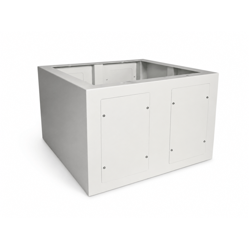 Base para armários de servidor externos de 19 polegadas 600x600x400mm (LxPxA)