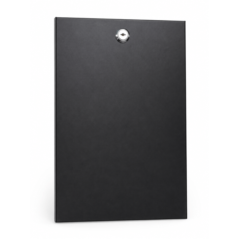 Painel lateral 9U para armários de servidor de 10" - 310mm de profundidade com fechadura