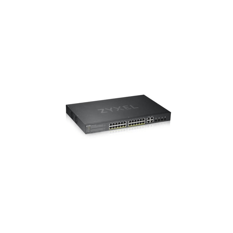 Switch PoE+ gerenciável inteligente Zyxel GS1920 de 24 portas