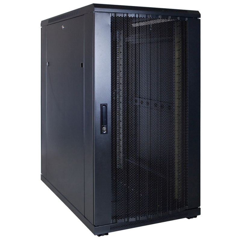 Armário para servidor 22U com porta perfurada 600x1000x1200mm (LxPxA)