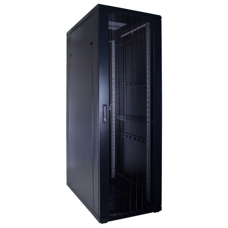 Armário para servidor 37U com porta perfurada 600x1000x1800mm (LxPxA)