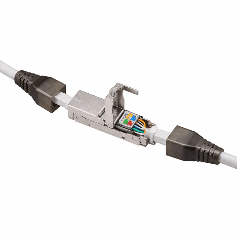 Conector de cabo fino sem ferramentas DANICOM STP CAT6