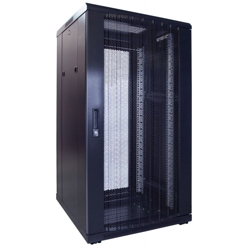Armário para servidor 22U com porta perfurada 600x600x1200mm (LxPxA)