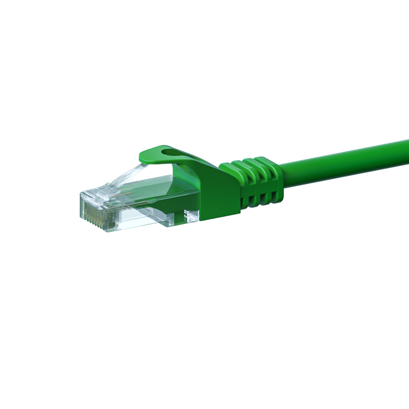 Cabo de rede CAT6 UTP de 2 m verde - CCA