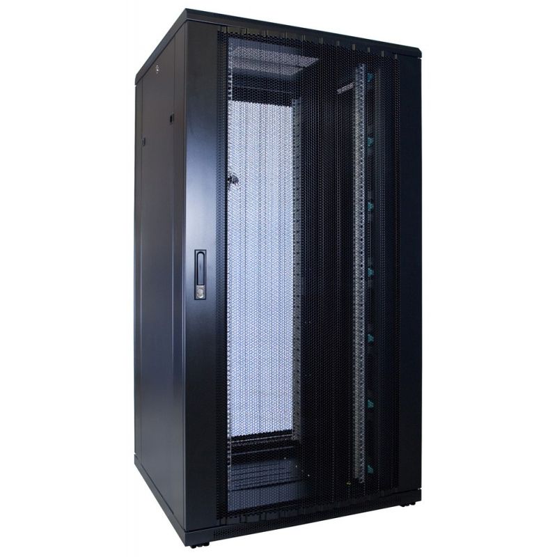 Armário para servidor 32U com porta perfurada 800x800x1600mm (LxPxA)