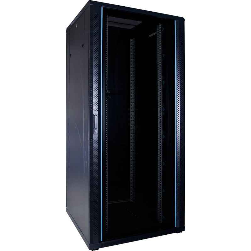 Armário para servidor 37U com porta de vidro 800x800x1800mm (LxPxA)