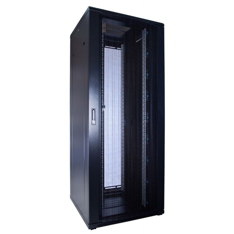 Armário para servidor 42U com porta perfurada 800x800x2000mm (LxPxA)