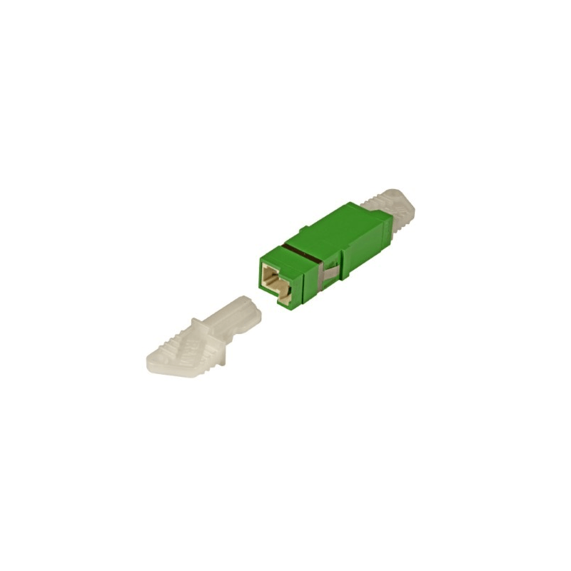 Embraiagem trapezoidal monomodo E2000-E2000 simplex verde
