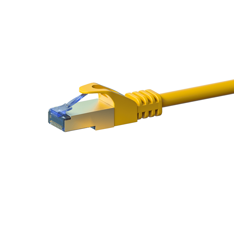 Cabo de rede CAT6a S/FTP (PIMF) de 3 m, amarelo