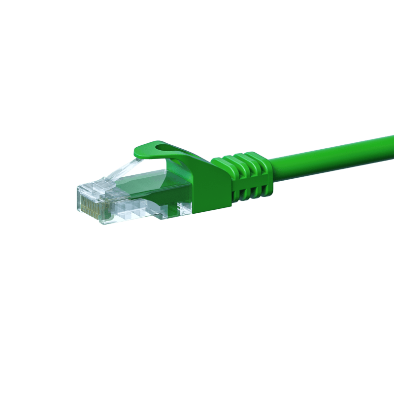 Cabo de rede CAT5e UTP 1,50m verde - CCA