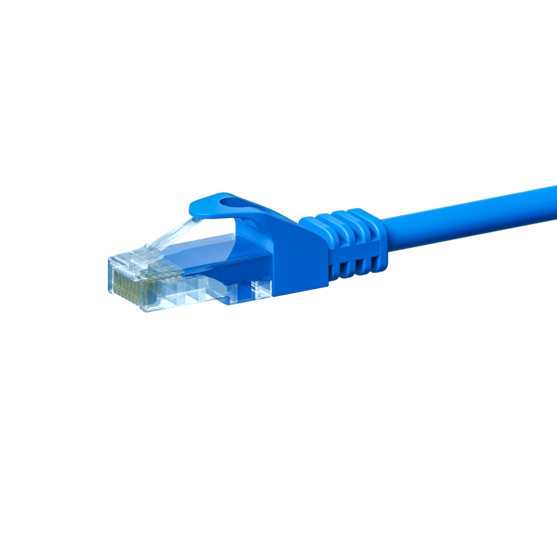 Cabo de rede CAT5e UTP azul de 20 m - CCA