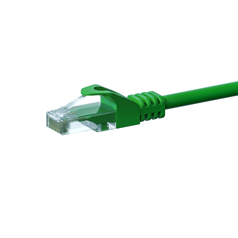 Cabo de rede CAT6 UTP 1,50m verde - CCA