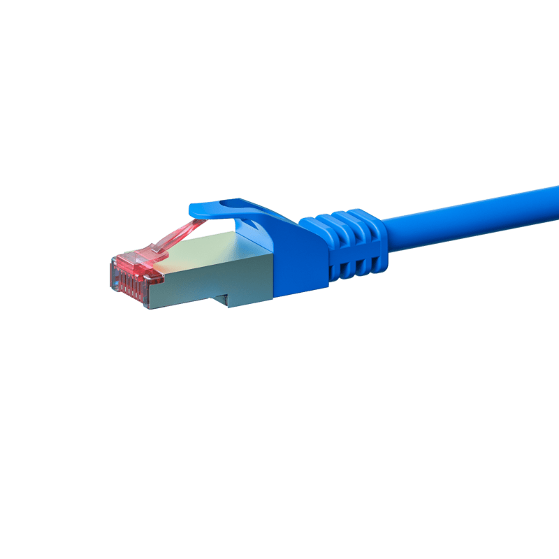 Cabo de rede CAT6 S/FTP (PIMF) de 7,50 m azul
