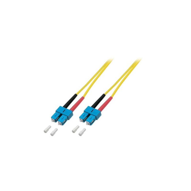 Cabo de fibra ótica duplex OS2 SC-SC 0,50m