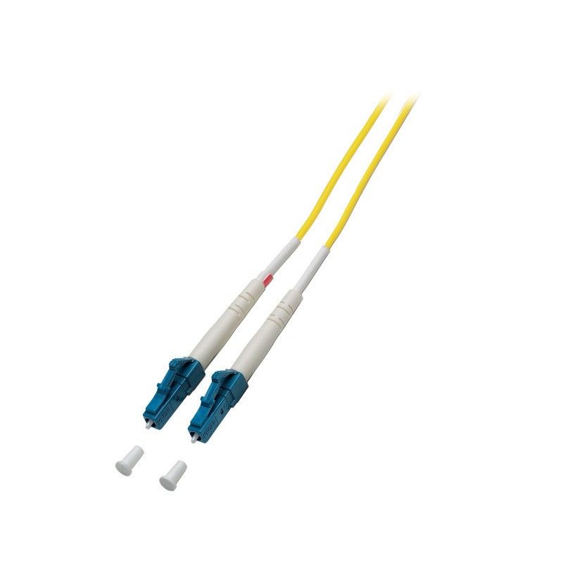 Cabo de fibra ótica simplex OS2 LC-LC 15m