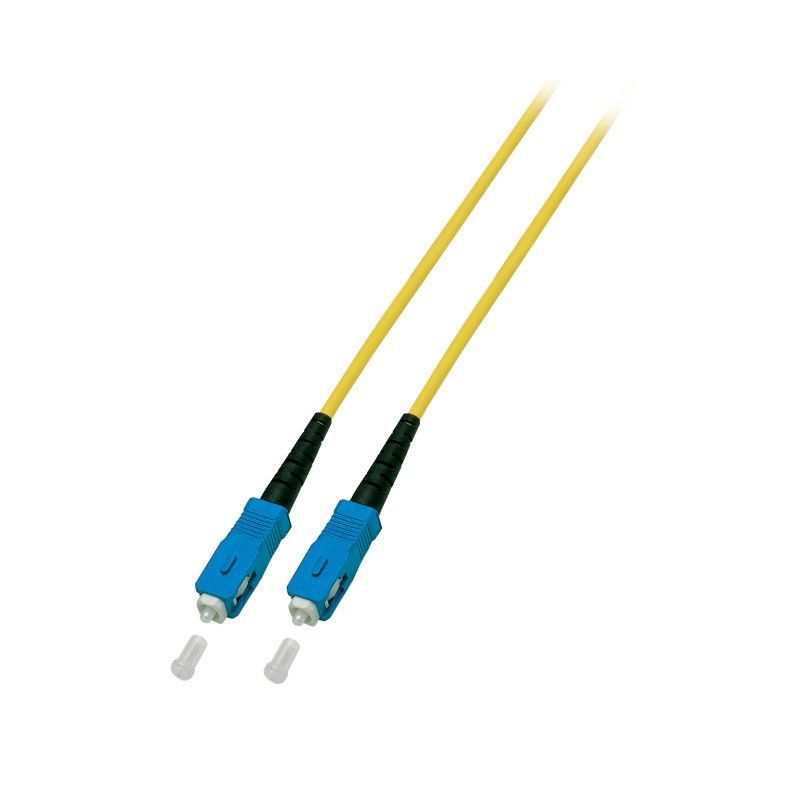Cabo de fibra ótica simplex OS2 SC-SC 15m