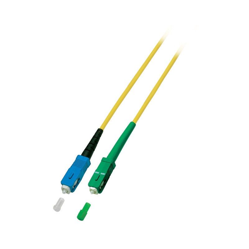 Cabo de fibra ótica simplex OS2 SC/APC-SC 10m