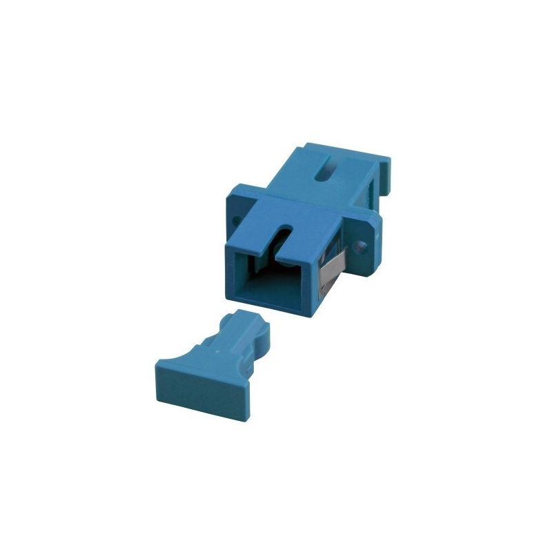 Acoplamento monomodo SC-SC simplex azul