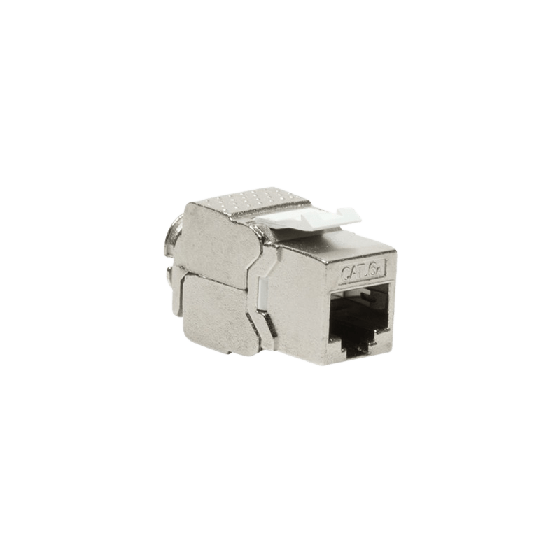 Conector Keystone CAT6a STP - Sem ferramentas