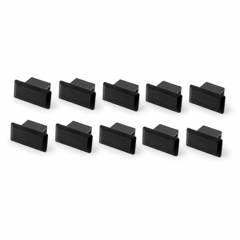tampa de cobertura para painel de patch E2000/SC simplex /LC duplex - 10 unidades